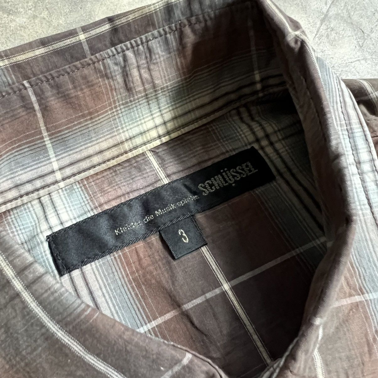 If Six Was Nine 2000s Schlussel Western Plaid Long Sleeve Button up Shirt Size US L / EU 52-54 / 3 - 8 Thumbnail