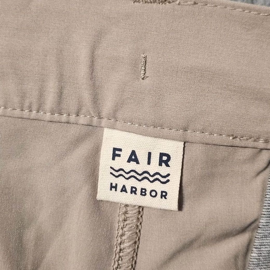 Vintage Fair Harbor The Midway Shorts Size 38 Khaki Men's Casual Tan Chino Size US 38 / EU 54 - 4 Thumbnail