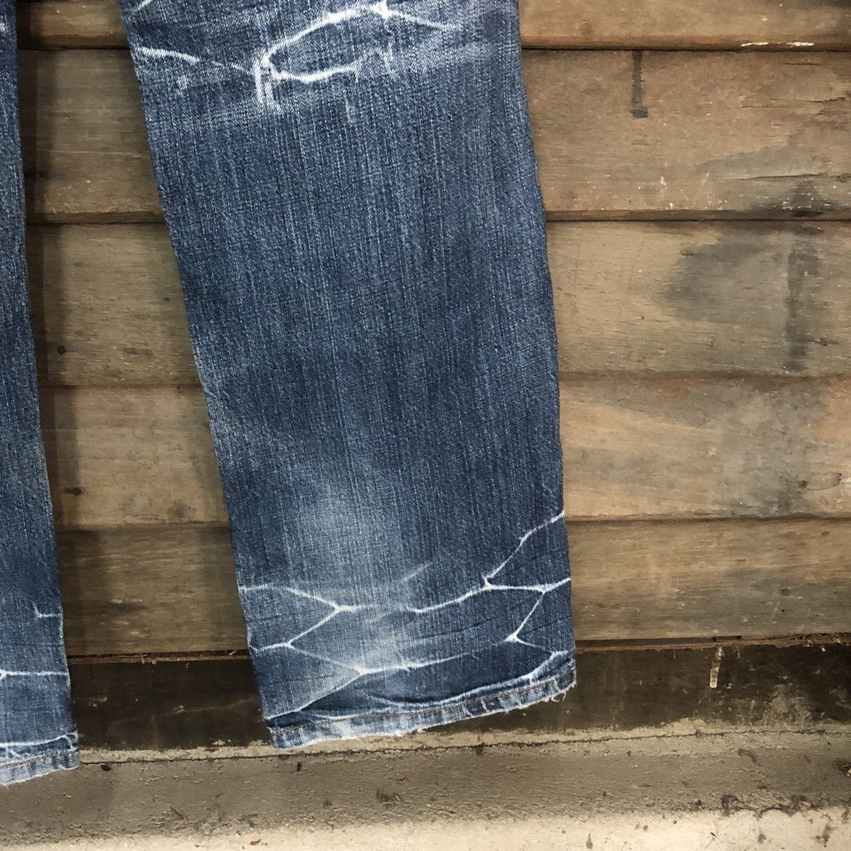 In The Attic In The Attic Blue Distressed Denim Pants #7320 Size US 38 / EU 54 - 20 Thumbnail