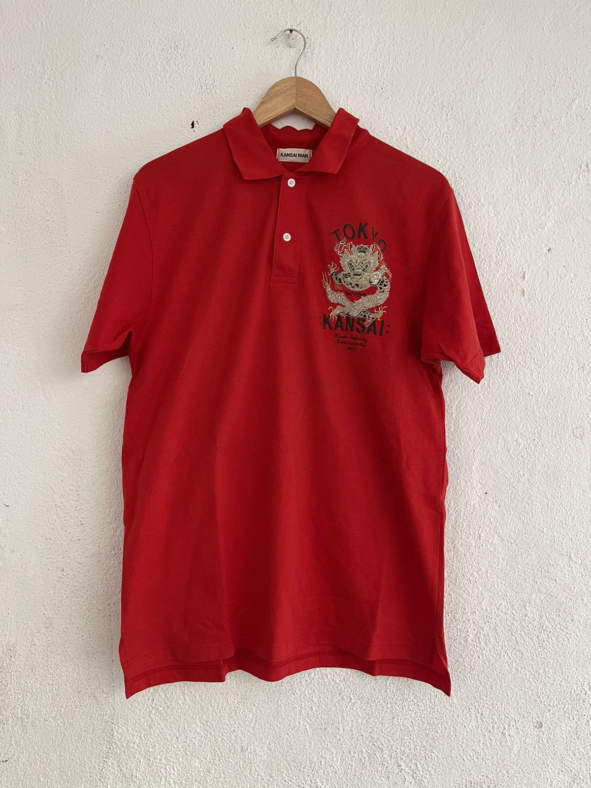 Japanese Brand × Kansai Yamamoto Kansai Man Embroidery Patches Kansai Company Size US L / EU 52-54 / 3 - 2 Thumbnail
