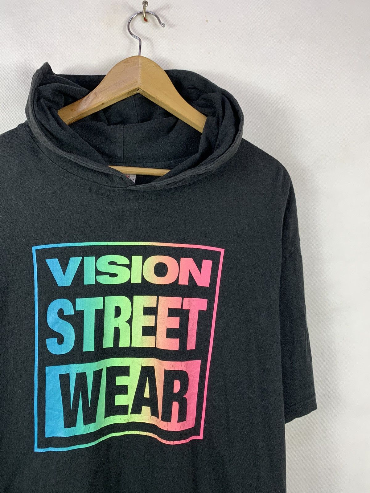 Vision Streetwear Steals! Vision Streetwear Skate Short Sleeve Hoodie Size US XXL / EU 58 / 5 - 2 Thumbnail