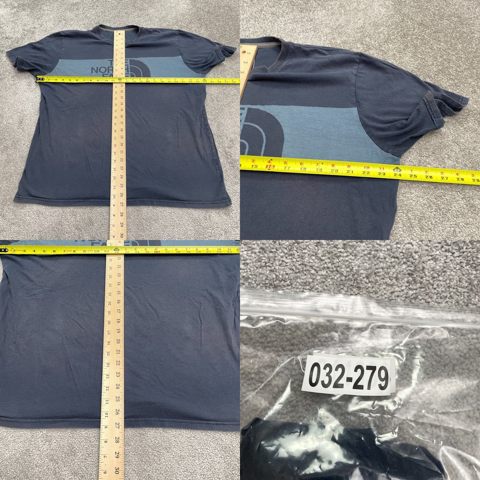 The North Face The North Face T-Shirt Mens XL Blue Crew Neck Graphic Standard Fit Tee Size US XL / EU 56 / 4 - 8 Thumbnail
