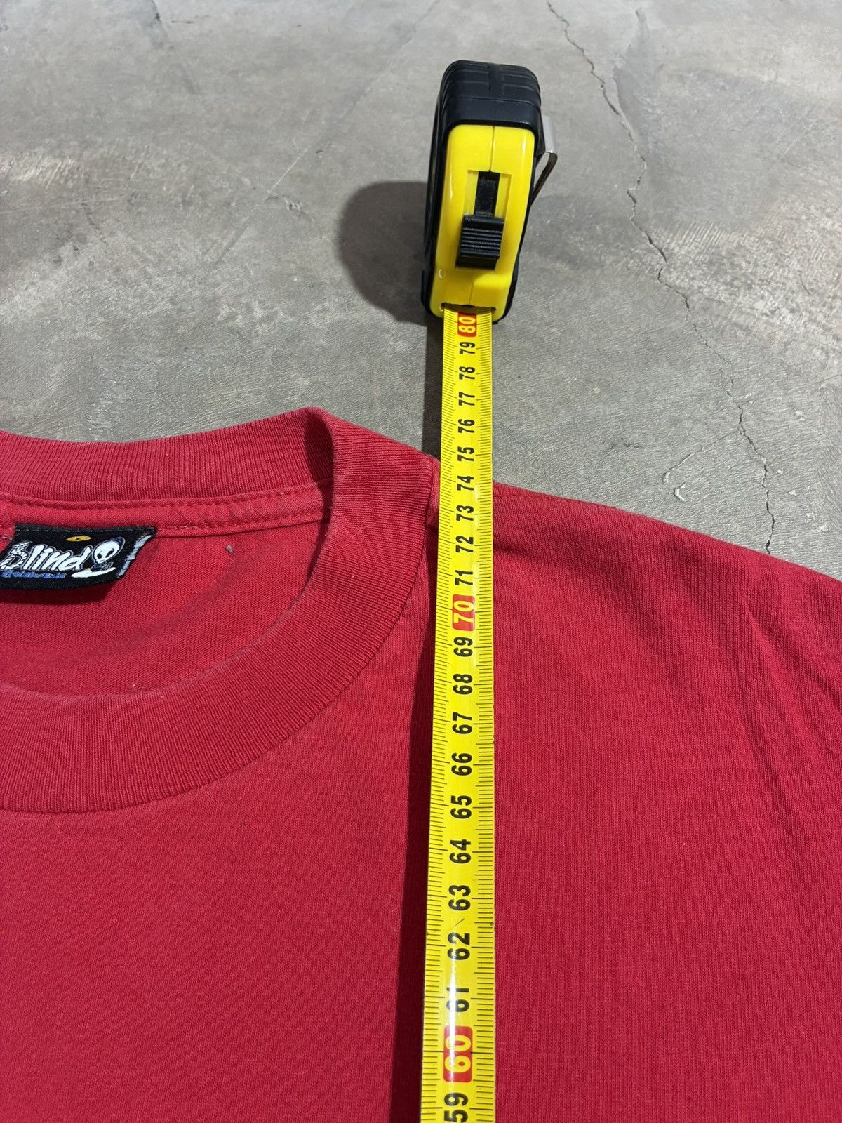 Blind Skateboards Vintage Blind Rudy Johnson Red Skate T Shirt L Made in USA Size US L / EU 52-54 / 3 - 12 Thumbnail