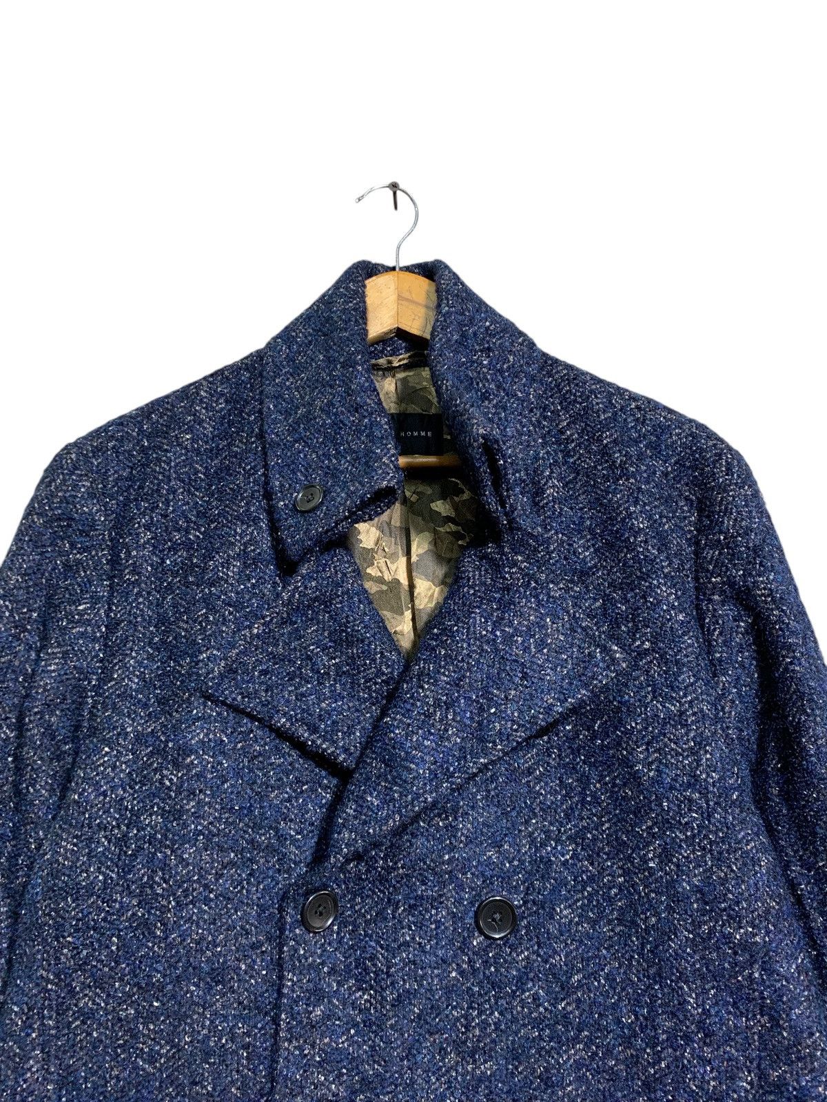 Takeshy Kurosawa × Tete Homme 🔥TETE HOMME TWEED TC JACKETS DOUBLE BREAST Size US L / EU 52-54 / 3 - 4 Thumbnail