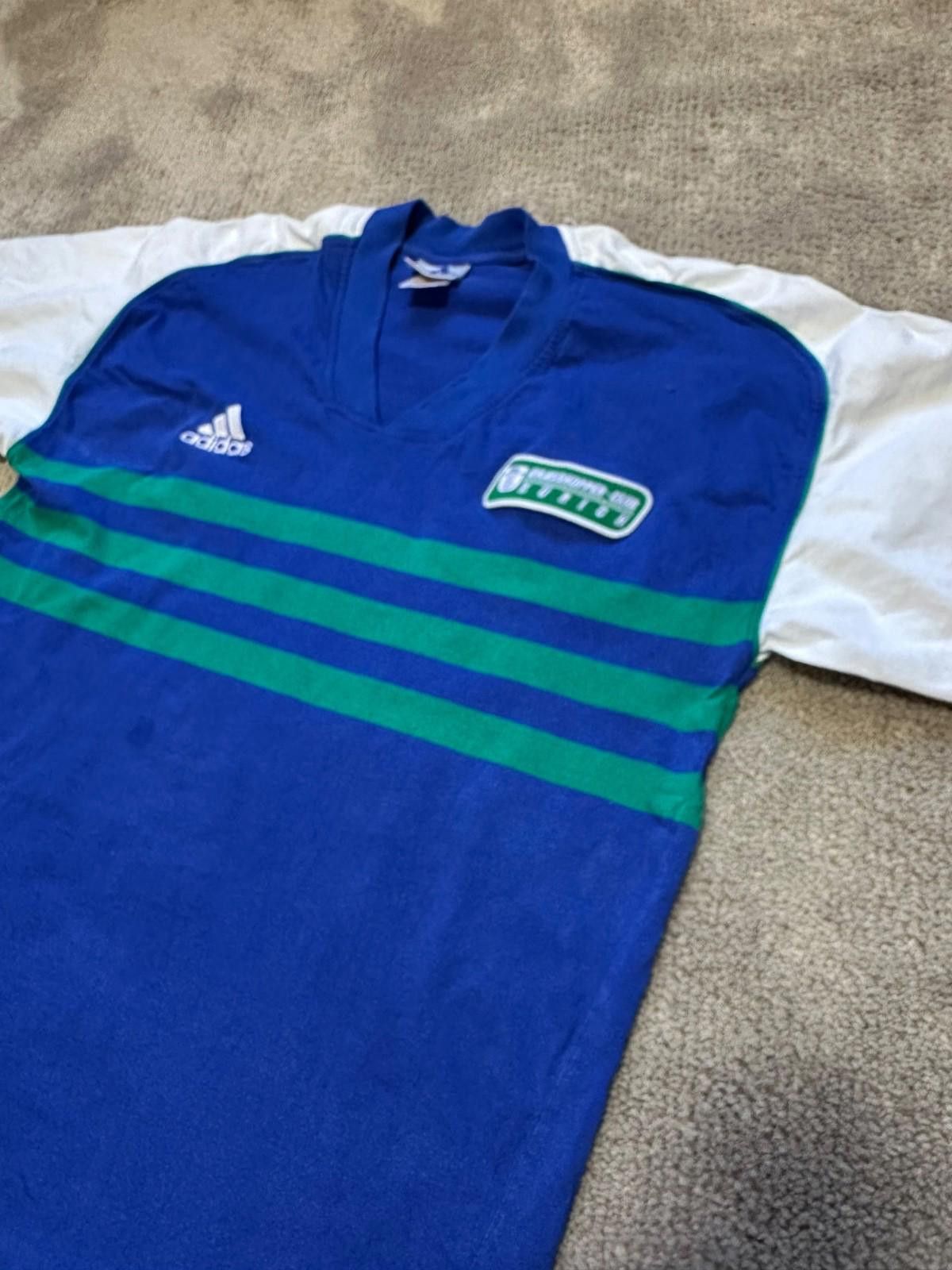 Adidas Vintage Glasshopper Club Zurich Football Polo Shirt Sz XL Size US XL / EU 56 / 4 - 6 Thumbnail