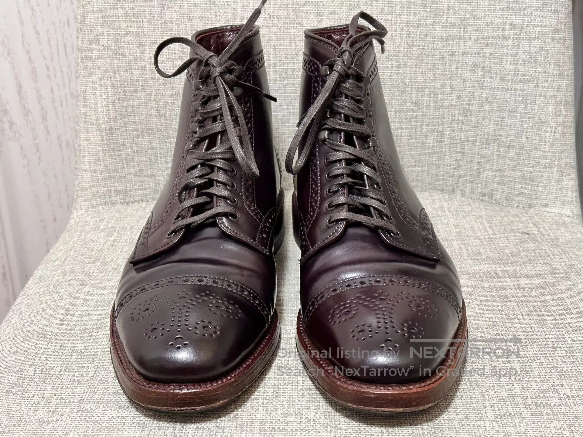 Alden Alden Venice Boot Shell Cordovan. Size US 7.5 / EU 40-41 - 1 Thumbnail