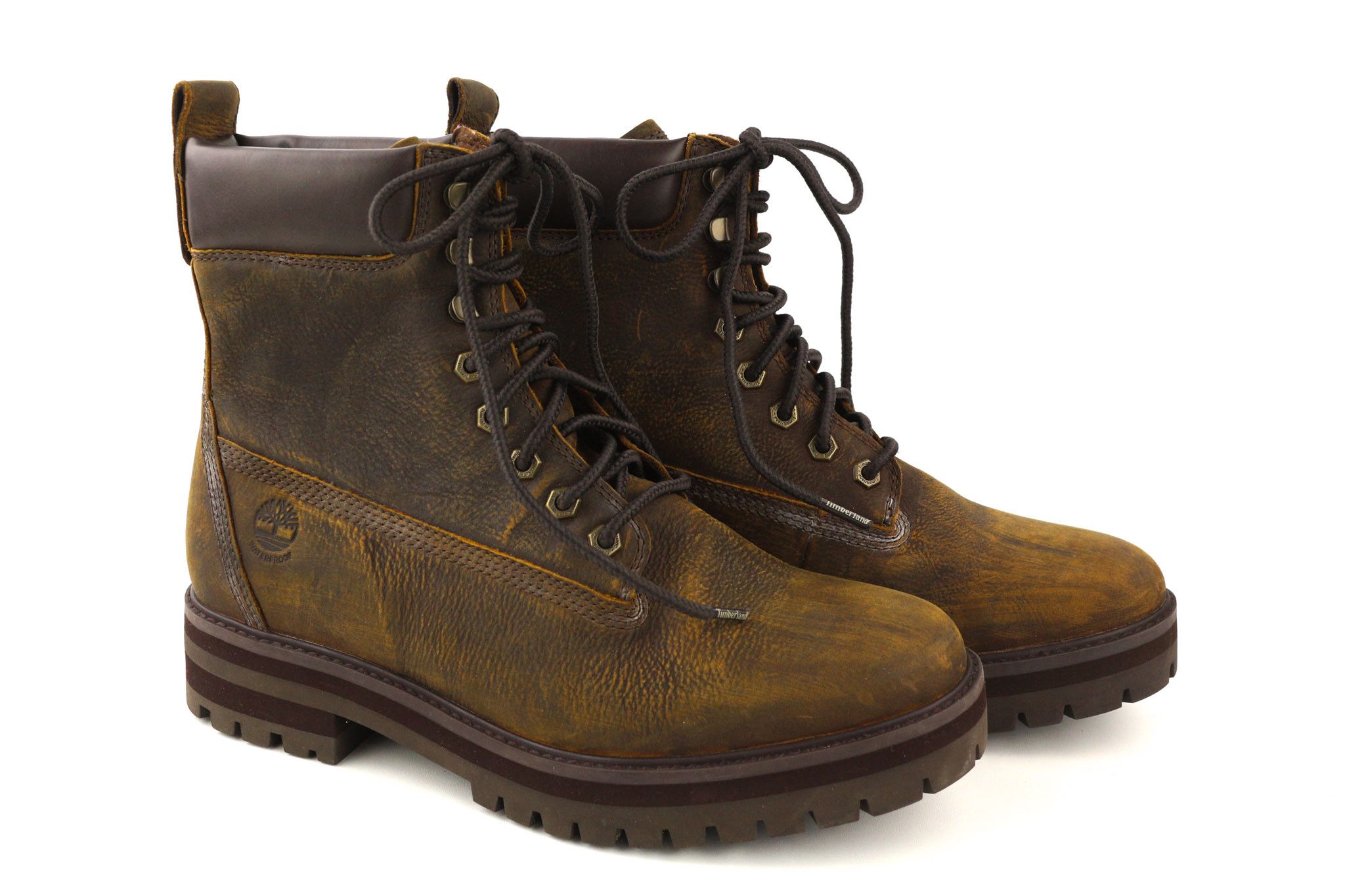 Timberland A2BSR-A4519 EU43/43.5 Brown Leather Aged Look 80841 Size US 10.5 / EU 43-44 - 1 Thumbnail