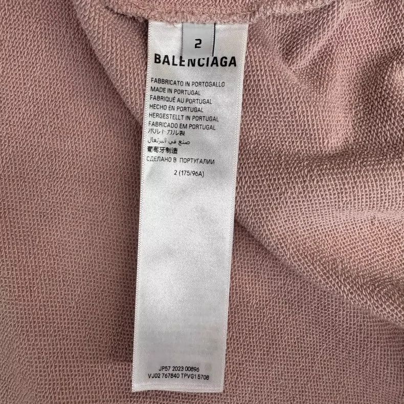 Balenciaga Balenciaga Pink zipper hoodie Size M / US 6-8 / IT 42-44 - 4 Thumbnail