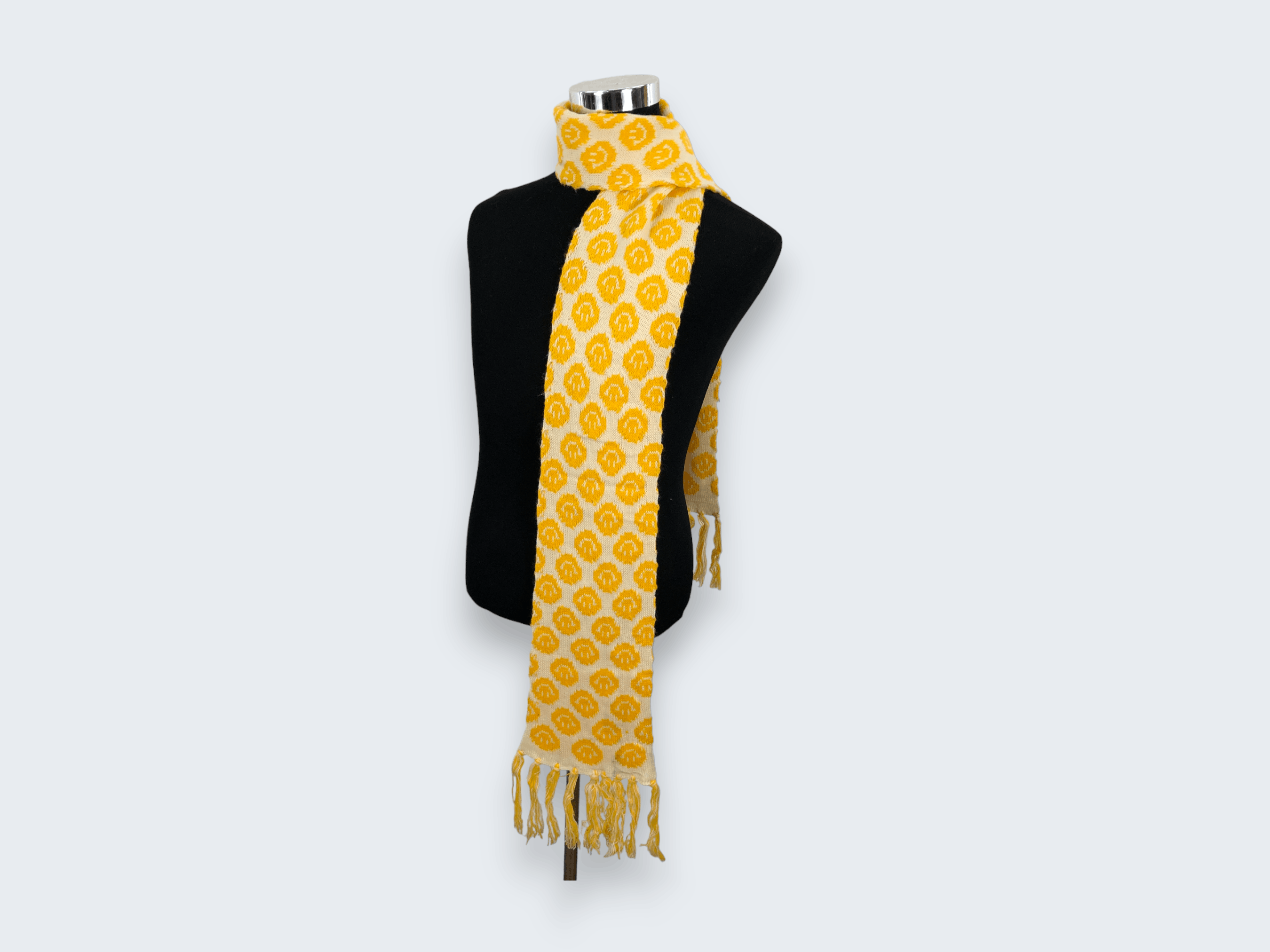 Other Vintage Smiley Scarf Muffler MF069 Size ONE SIZE - 2 Thumbnail