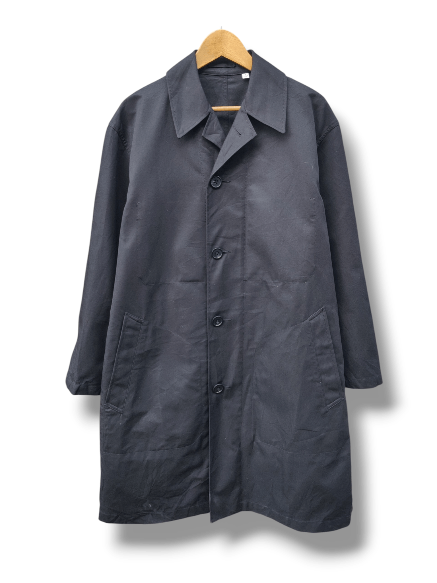 Uniqlo Vintage Uniqlo Trench Coat Jacket Size US S / EU 44-46 / 1 - 1 Thumbnail