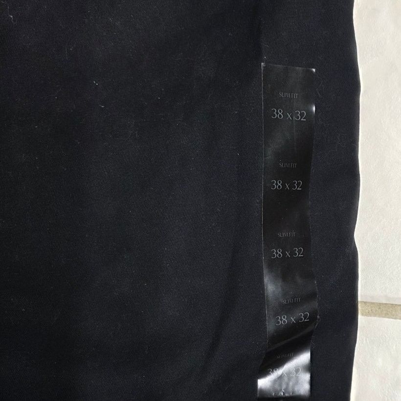 Banana Republic Banana Repub Lived in Chino Slim Fit 38x32 Black Pants - NEW Size US 38 / EU 54 - 7 Thumbnail