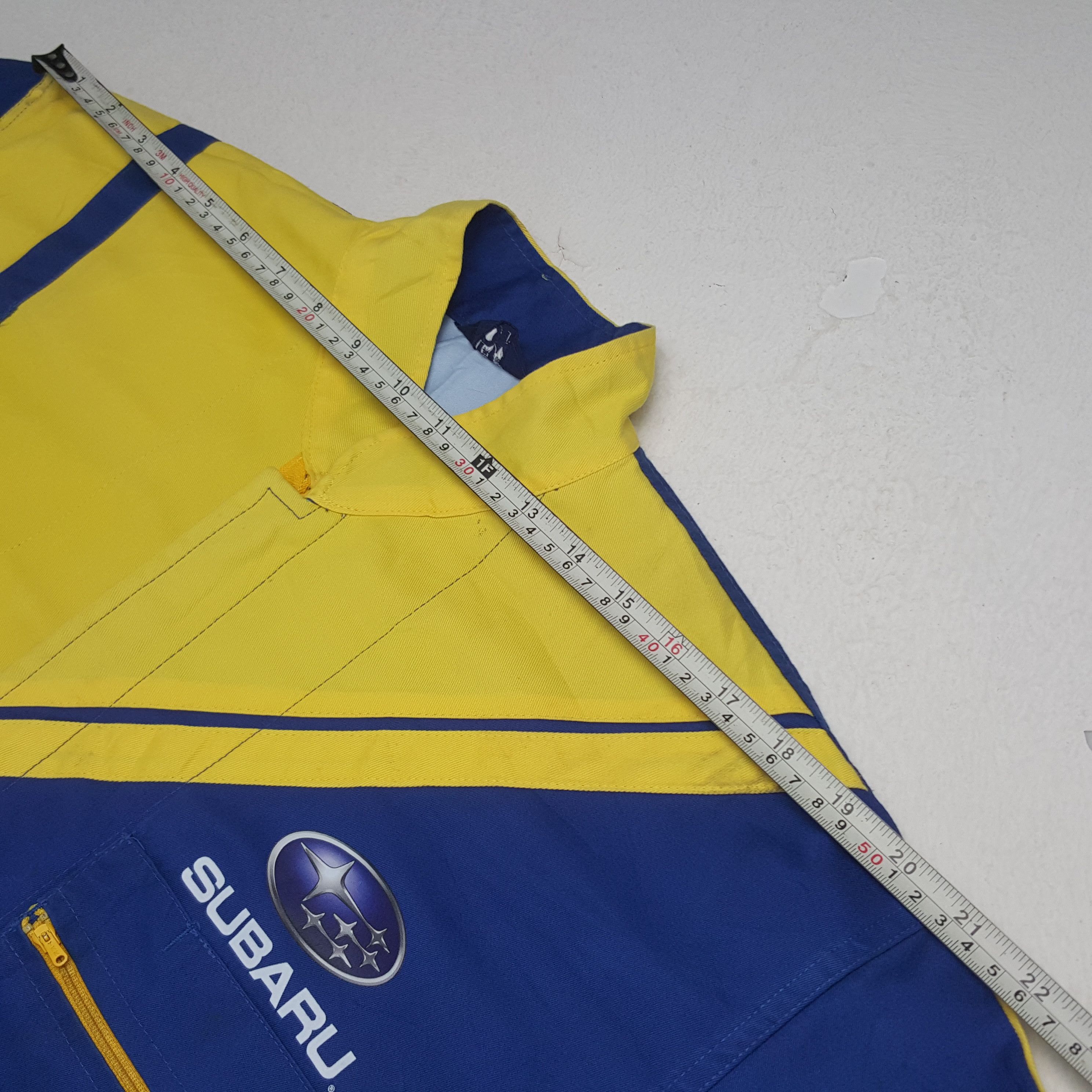 Japanese Brand × Vintage Vintage Subaru Racing Motorsports Custom Coverall Jacket Size US M / EU 48-50 / 2 - 11 Thumbnail