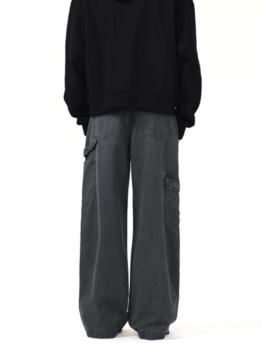 Japanese Brand × Jean Retro functional high street fashion casual cargo trousers Size US 32 / EU 48 - 5 Thumbnail