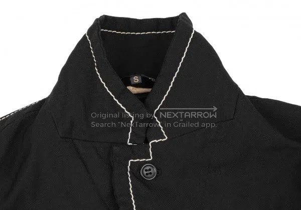 Comme des Garcons Comme des Garcons Black Retro Stitched Blazer Size S / US 4 / IT 40 - 6 Thumbnail