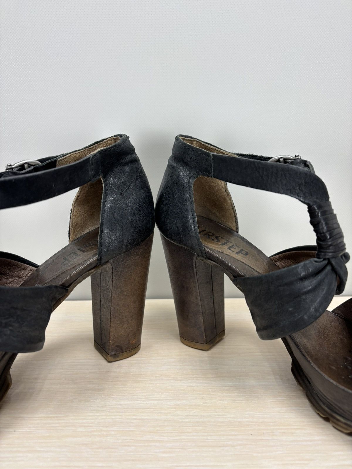 A.S.98 Womens heels Airstep Size 39 Color Brown Size US 9 / IT 39 - 8 Thumbnail