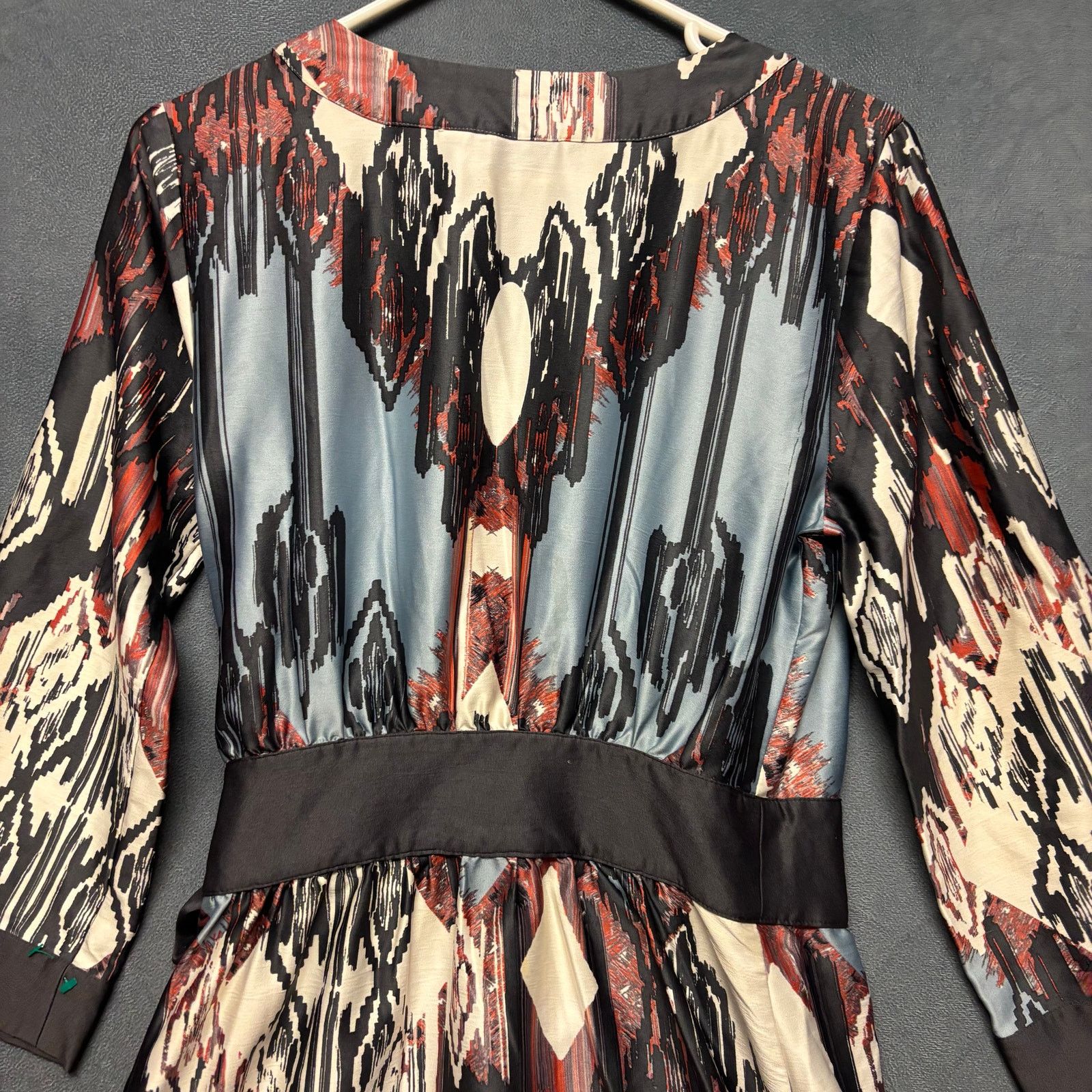 Other Eloise Wraparound Dress Midi Art to Wear Hippy Boho Sexy Size S / US 4 / IT 40 - 8 Thumbnail