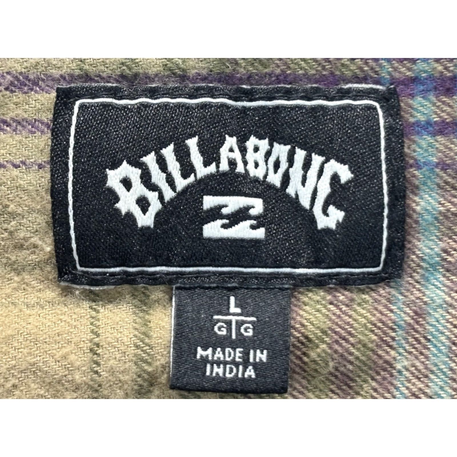 Billabong BILLABONG Coastline Core Fit Plaid Flannel Shirt Men’s L Multicolor Grunge Shacket Size US L / EU 52-54 / 3 - 6 Thumbnail