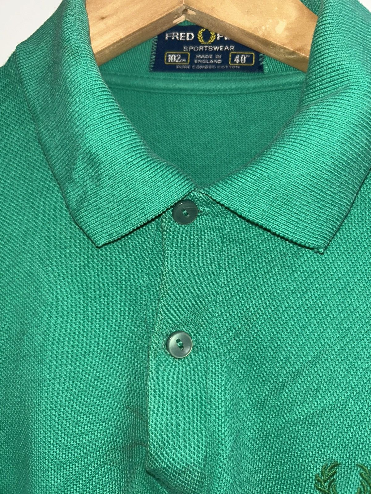 Fred Perry M3 Green Polo Shirt Size US M / EU 48-50 / 2 - 11 Thumbnail