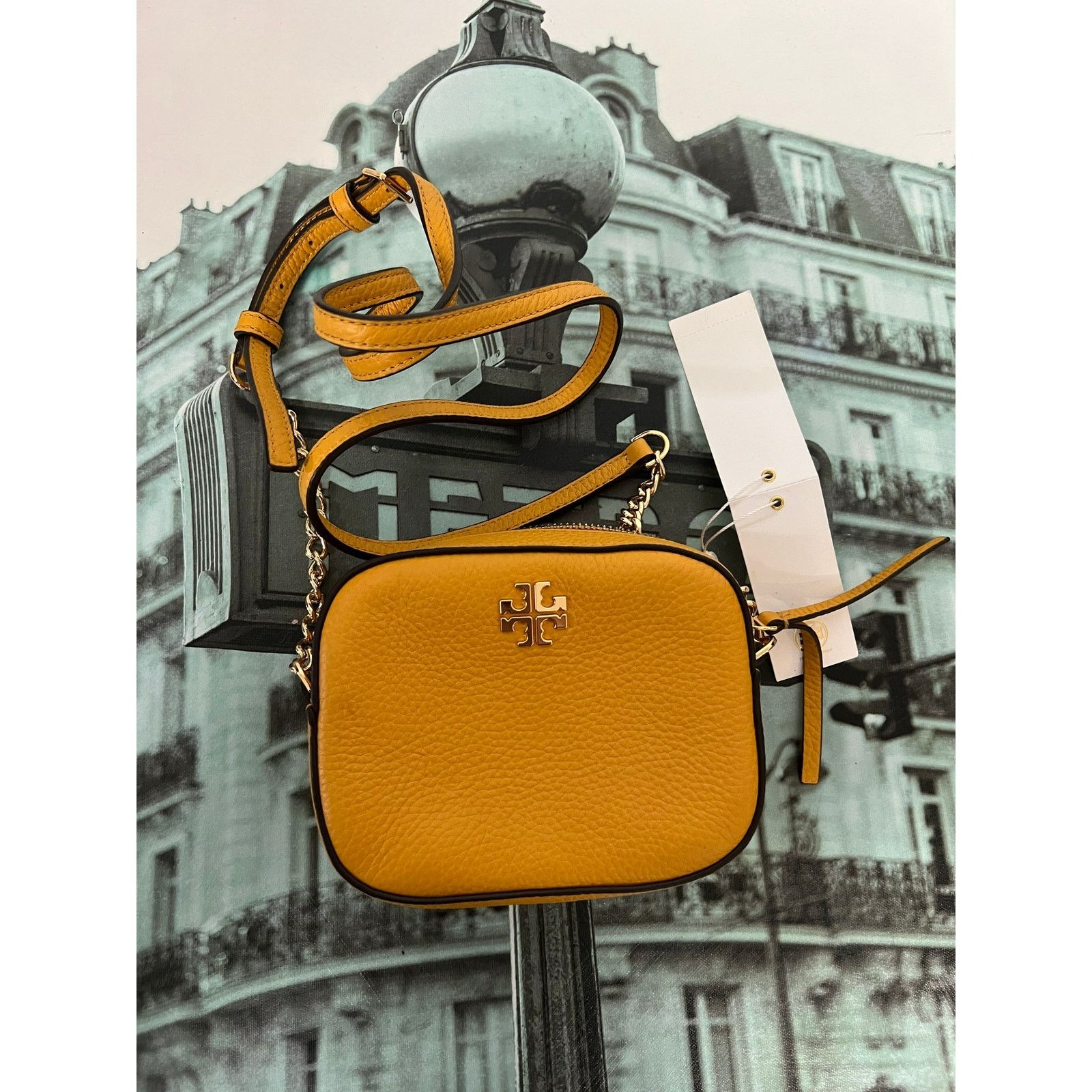 Tory Burch Tory Burch 61489 Logo Round Crossbody Size ONE SIZE - 4 Thumbnail
