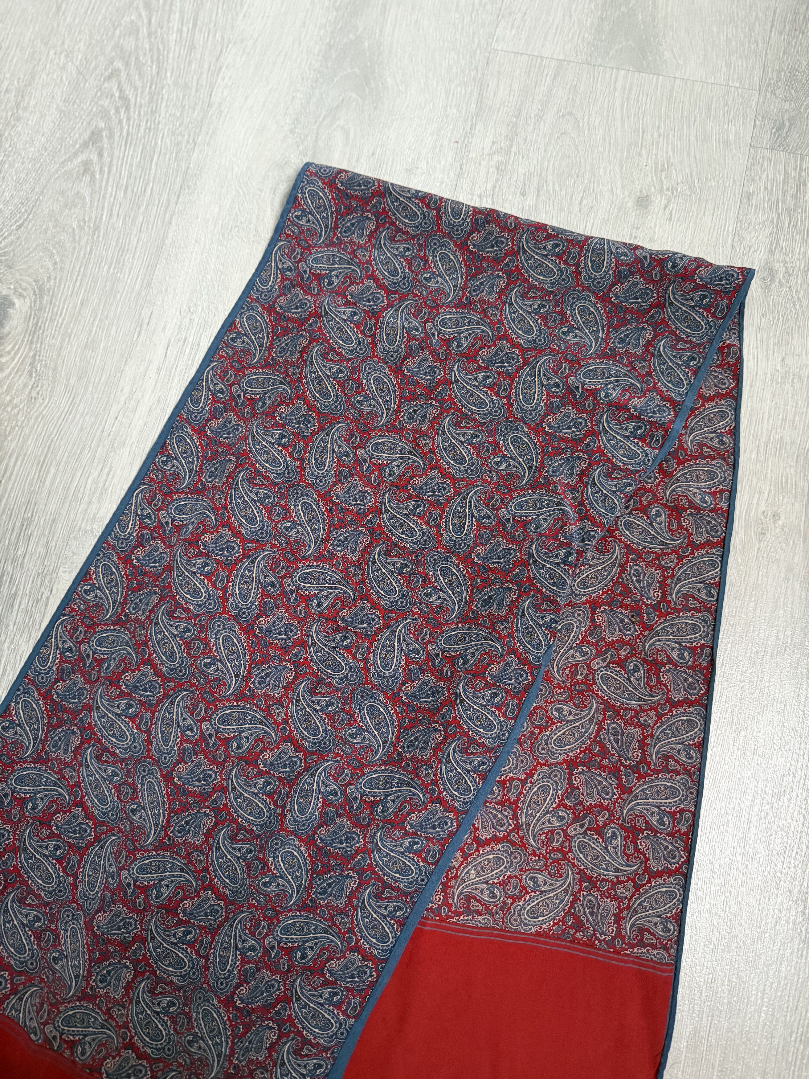 Lanvin Vintage 90s Lanvin silk scarf men’s Size ONE SIZE - 8 Thumbnail