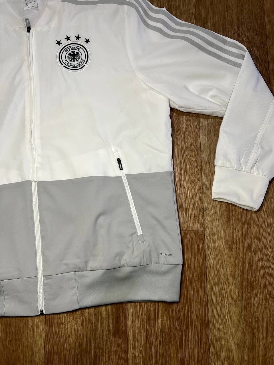 Adidas GERMANY DEUTSCHLAND 2018 2019 HOME PRE MATCH TRACK JACKET Size US XL / EU 56 / 4 - 2 Thumbnail