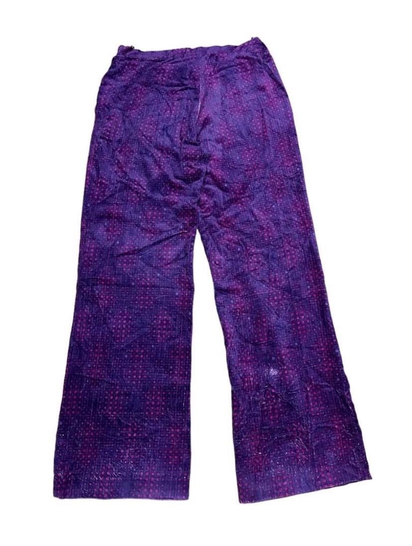 Fendi × Vintage Vintage 90s Distressed Checked Fendi Cotton pant/ Size 28” Size 28" / US 6 / IT 42 - 2 Thumbnail