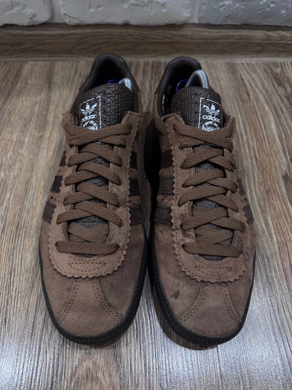 Adidas Adidas Padiham SPZL 2017 Brown Sneakers Size US 8 / EU 41 - 4 Thumbnail