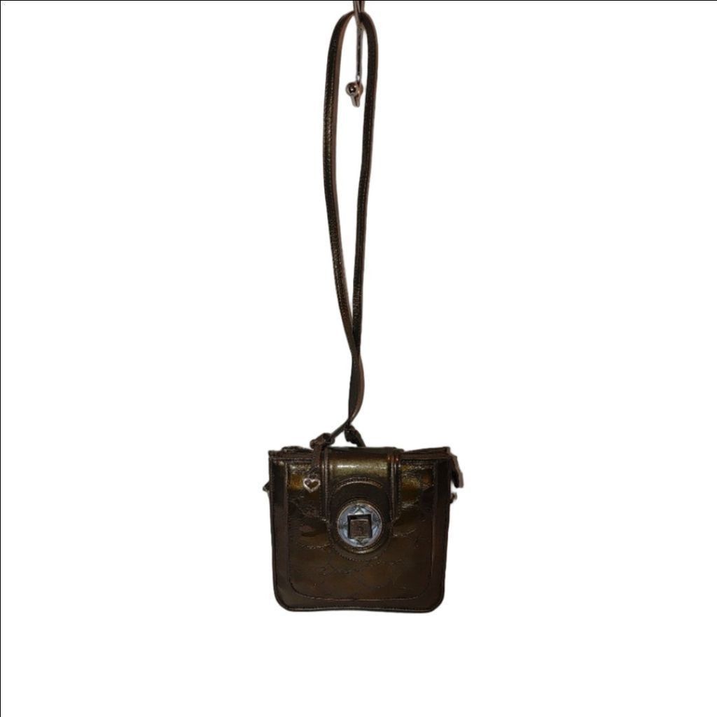 Brighton Brighton Patent Leather Reptile Print Crossbody Size ONE SIZE - 1 Thumbnail
