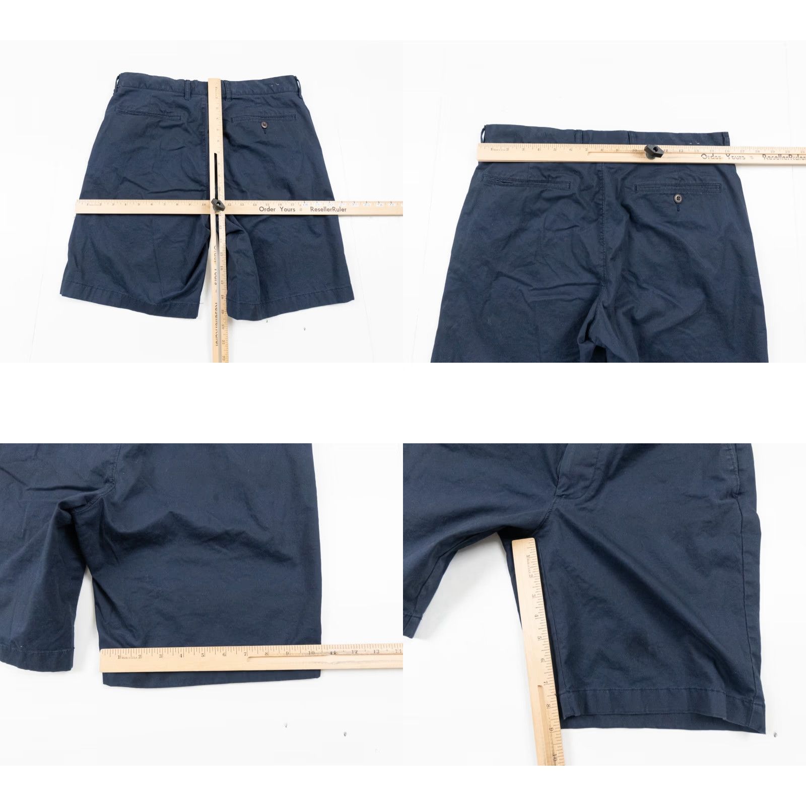 J.Crew J.CREW Men's Shorts Chino Flat Front 9" Inseam Size 32 Blue Preppy Mens Size US 32 / EU 48 - 8 Thumbnail