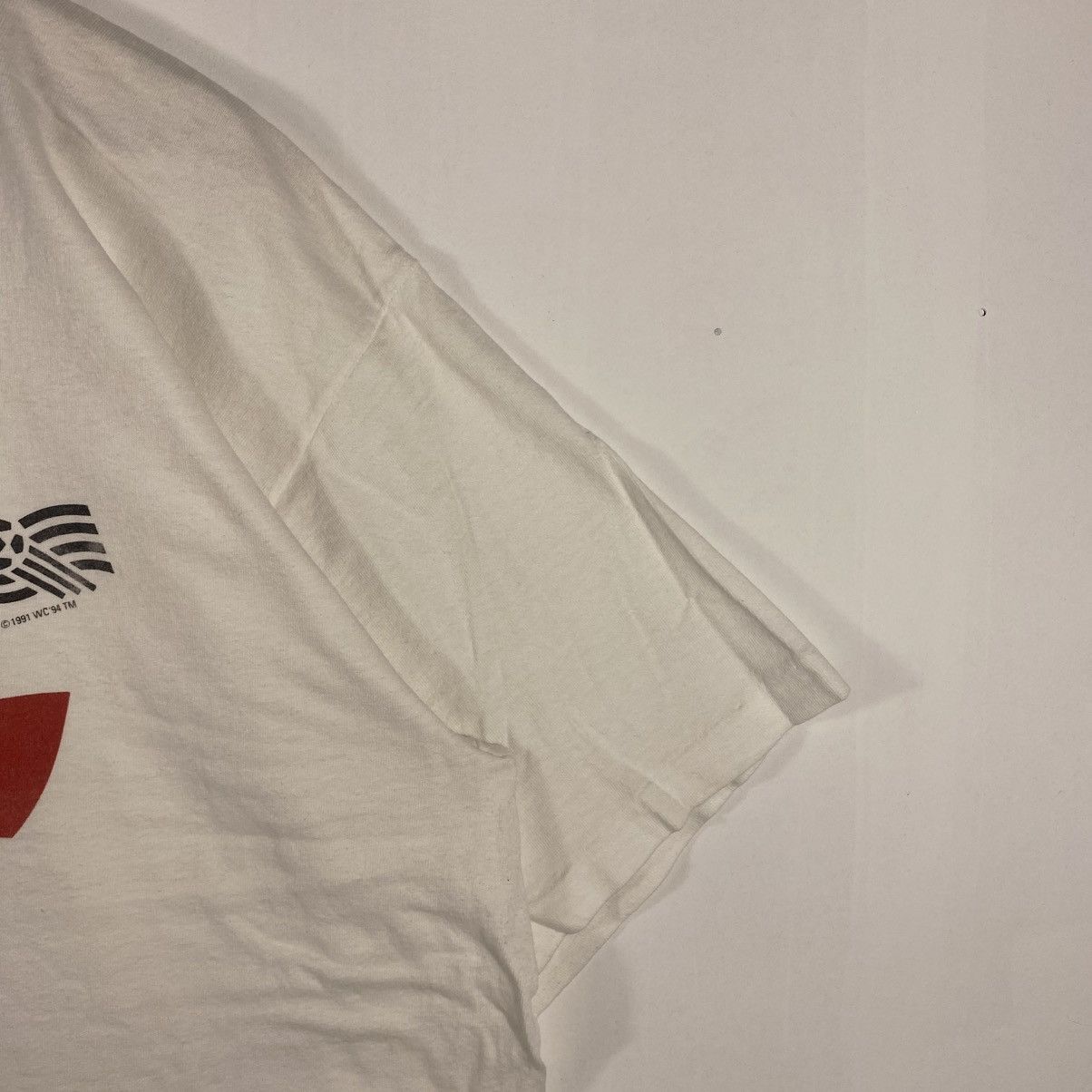 Adidas Vintage 90's ADIDAS World Cup Usa '94 Graphic Tee Shirt Size US L / EU 52-54 / 3 - 5 Thumbnail