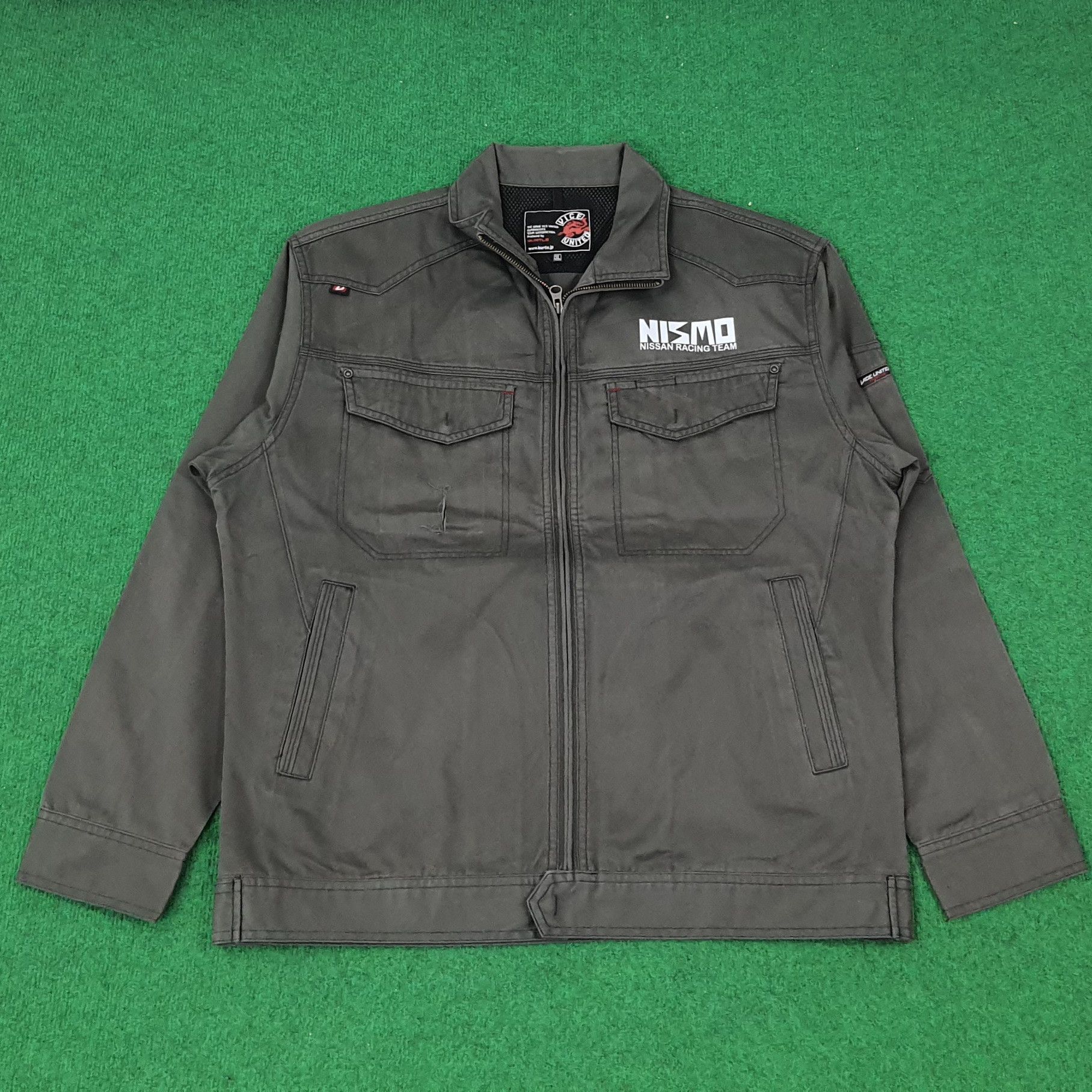Japanese Brand × Vintage Vintage NISMO Nissan Racing Team Motorsports Jacket C222N23 Size US L / EU 52-54 / 3 - 3 Thumbnail