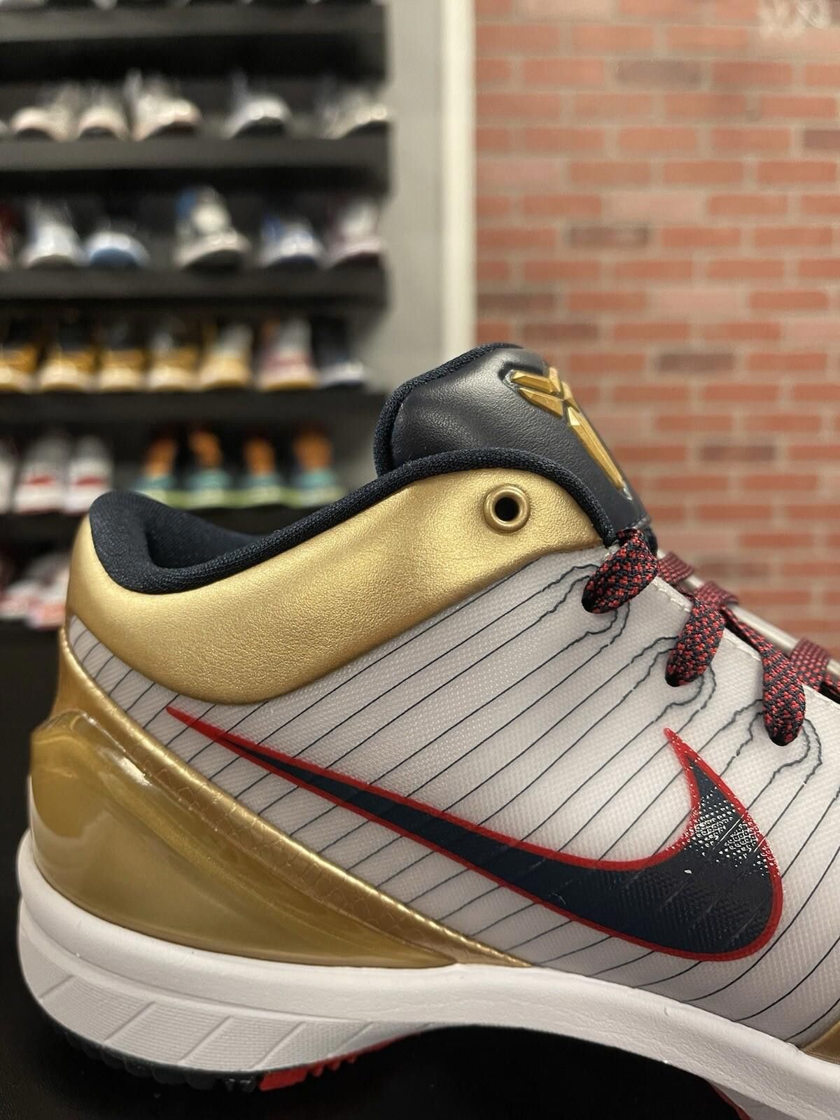 Nike Size 10 - Nike Kobe 4 Protro Gold Medal (FQ3544-100) Men's Size US 10 / EU 43 - 8 Thumbnail