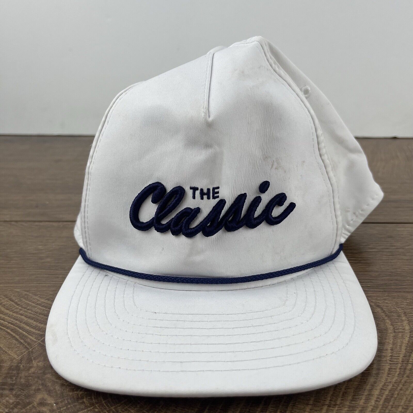 Other The Classic Hat Classic Snapback Hat White Adjustable Hat Ad Size ONE SIZE - 6 Thumbnail