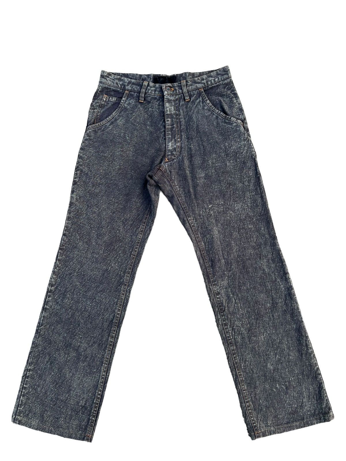 Vintage b. a-Dieu Made in Japan Acid Washed Denim Jeans Size US 30 / EU 46 - 1 Thumbnail