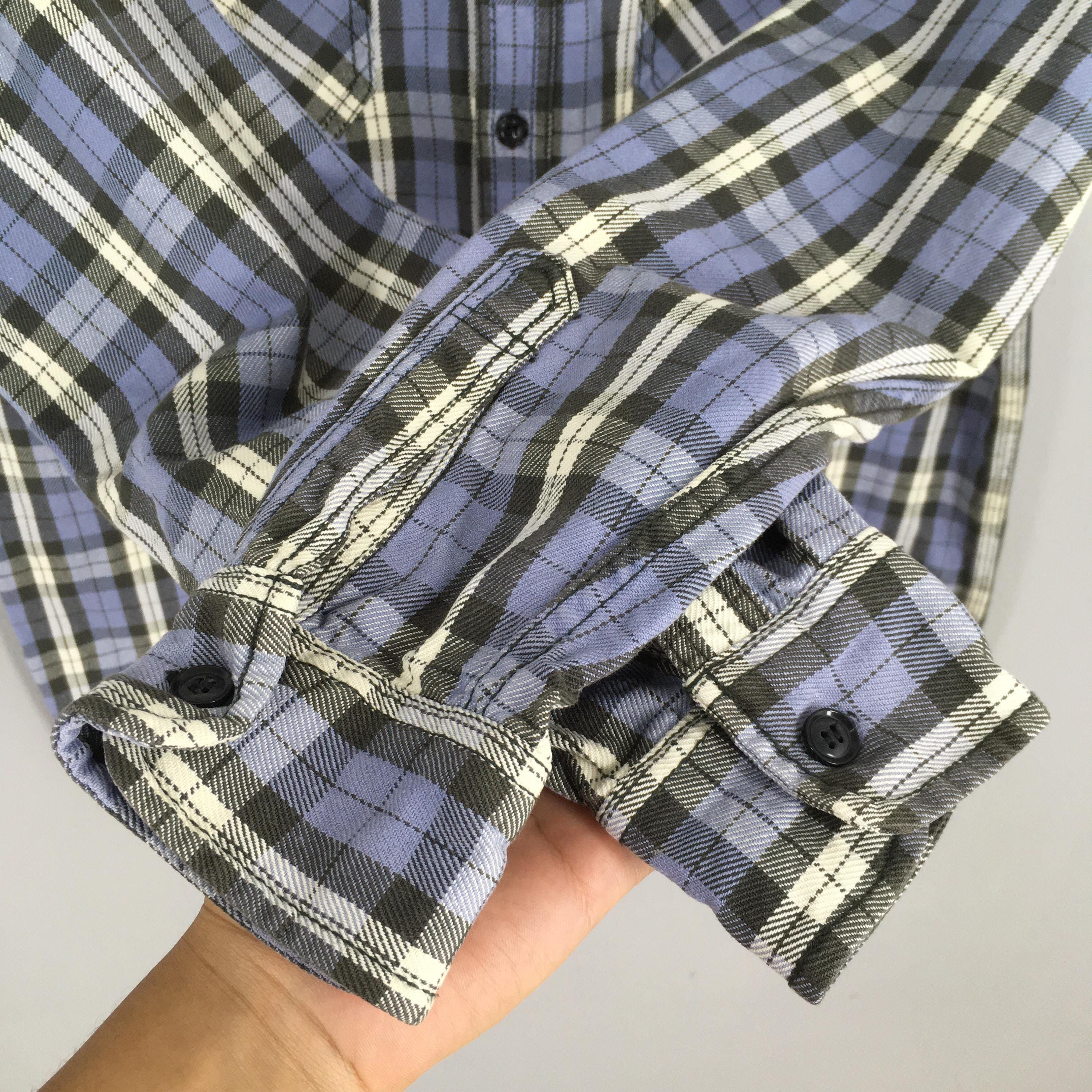 Flannel × Levi's × Levi's Vintage Clothing Vintage Y2K Levis Strauss Checkered Shirt Medium Size US M / EU 48-50 / 2 - 4 Thumbnail