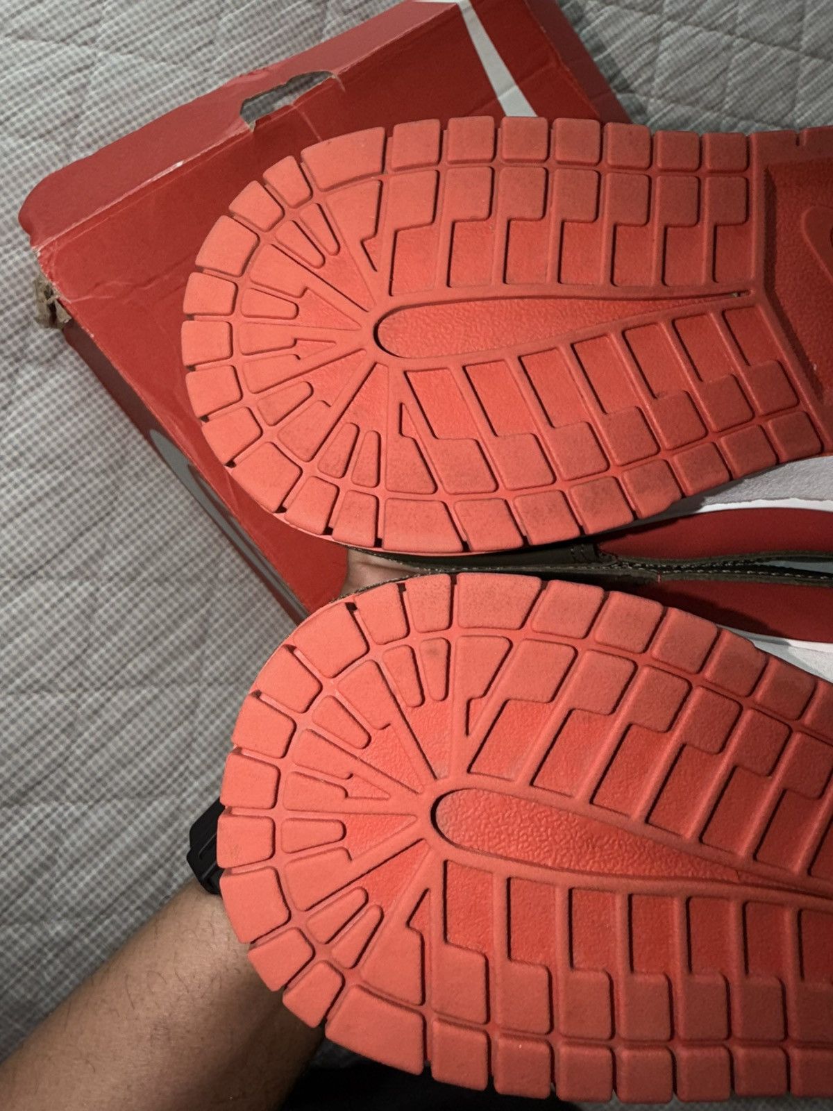 Nike Nike Dunk Low ‘ Mystic Red Cargo Khaki ’ Size US 11 / EU 44 - 7 Thumbnail