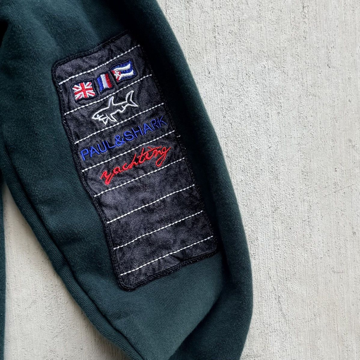 Paul & Shark Paul And Shark Sweatshirt Zip Royal Yachting Club Green XS Size US XS / EU 42 / 0 - 7 Thumbnail