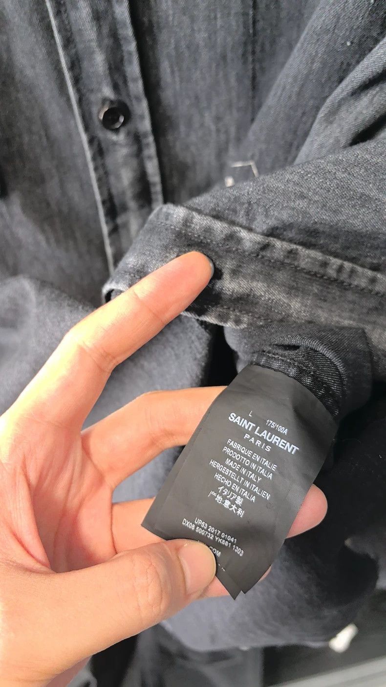 Saint Laurent Paris Saint Laurent ParisClassic denim shirt 2504-Nextarrow Size US L / EU 52-54 / 3 - 5 Thumbnail