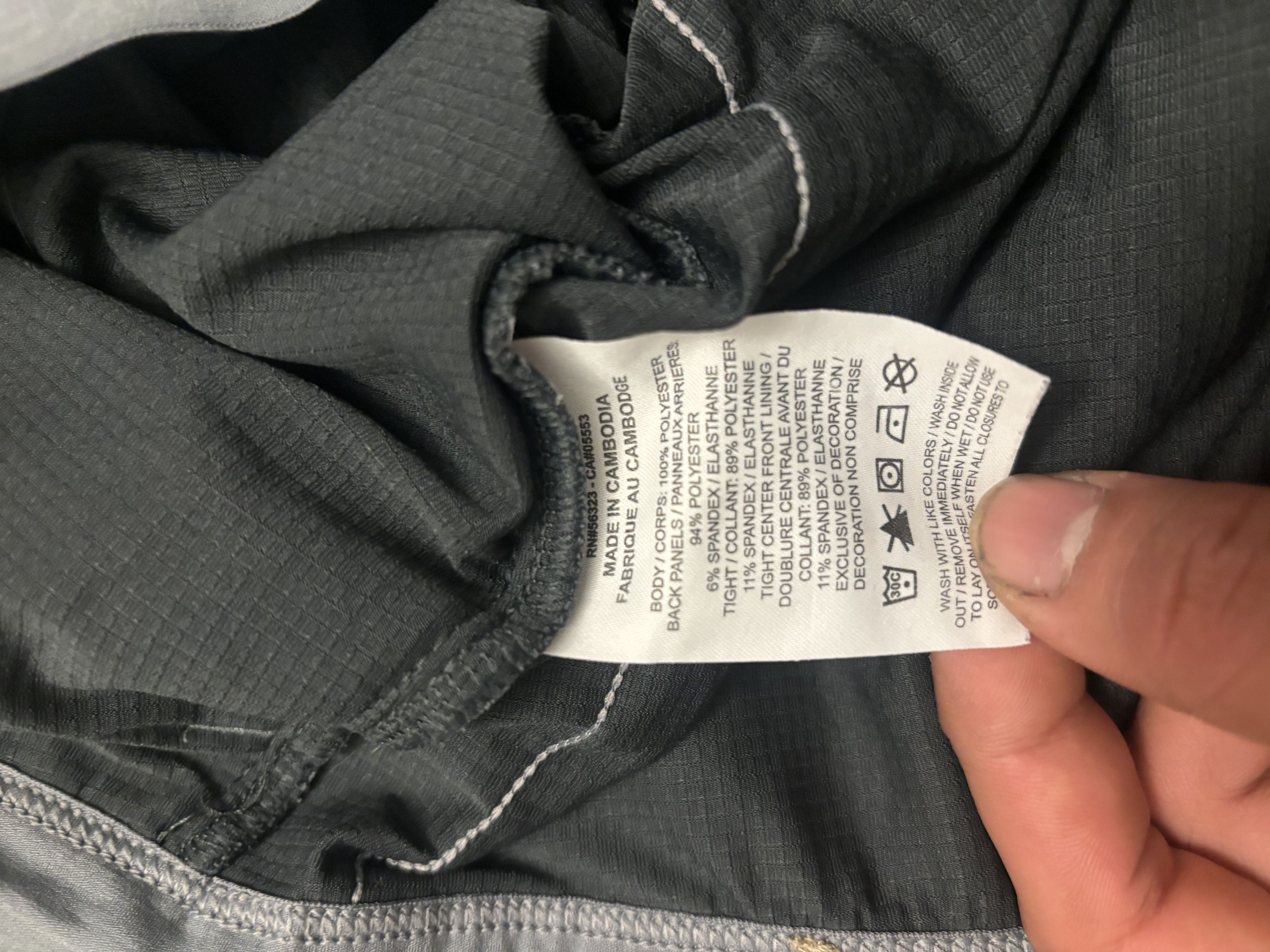 Nike NIKE GREY RUNNING SHORTS Size US 30 / EU 46 - 3 Thumbnail