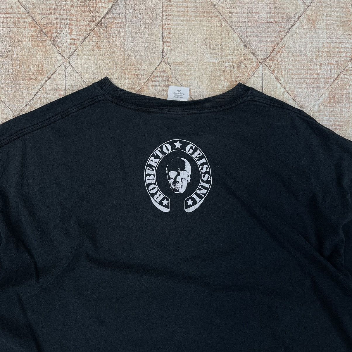 Affliction × Vintage VINTAGE Y2K AFFLICTION STYLE ROBERTO GEISSINI TEE T-SHIRT Size US XL / EU 56 / 4 - 4 Thumbnail