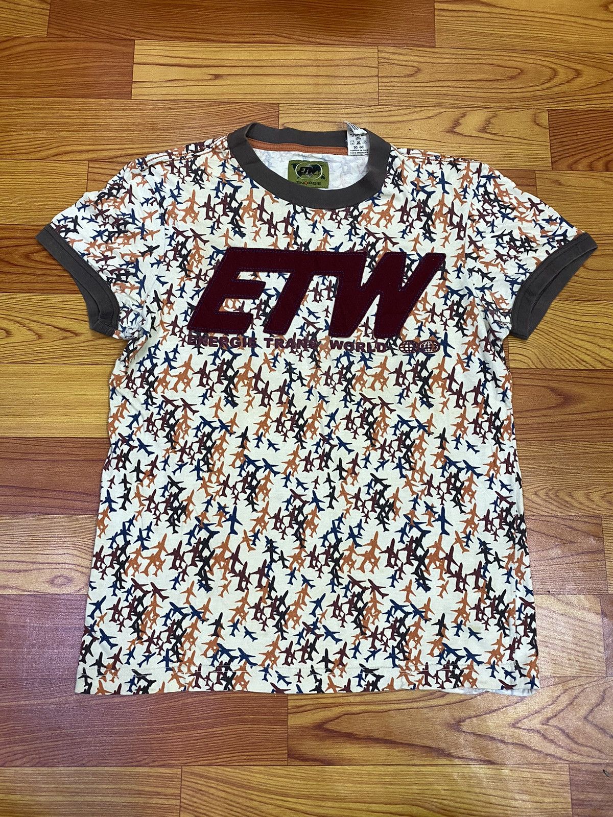 Energie Vintage Energie Trans World Full print Tee Size US S / EU 44-46 / 1 - 1 Thumbnail
