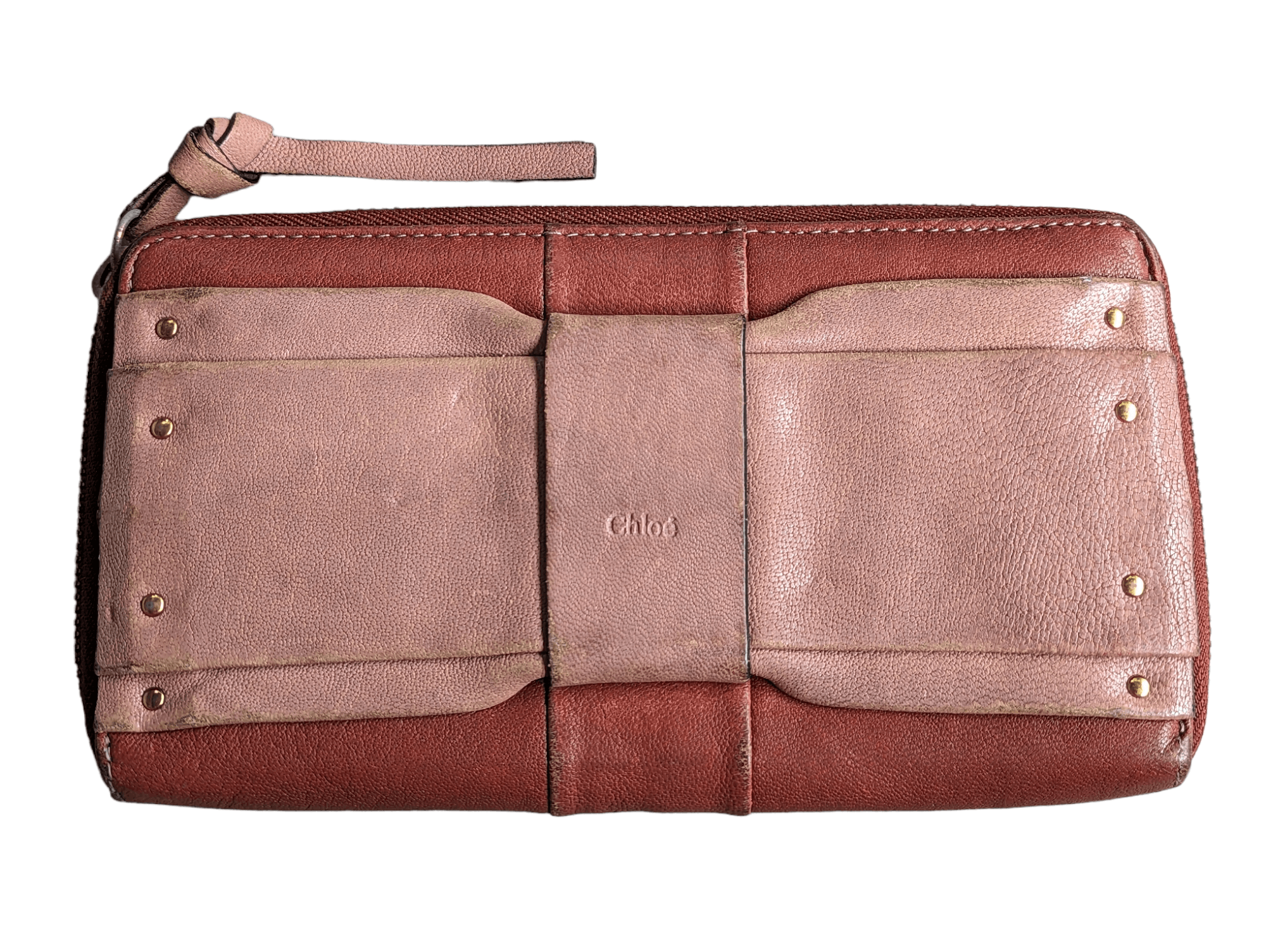 THRASED CHLOE WALLET LONG PURSE