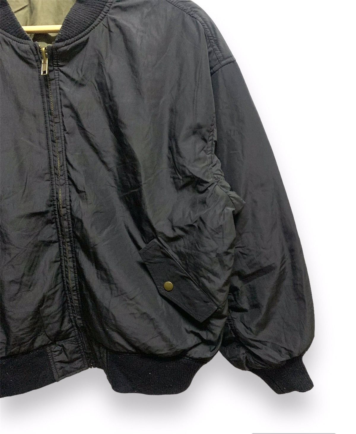 Japanese Brand INGNI Reverseble bomber jacket Size US M / EU 48-50 / 2 - 9 Thumbnail