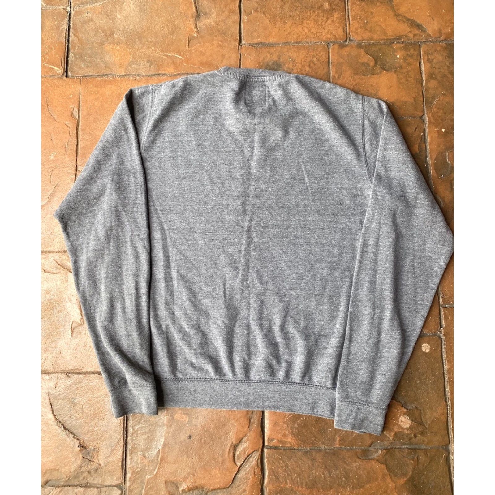 Vintage VINTAGE University Of Oxford Sweatshirt Medium Gray Crew Neck Knit Pullover Unisex Adults Pockets Logo All Seasons Size US M / EU 48-50 / 2 - 2 Thumbnail