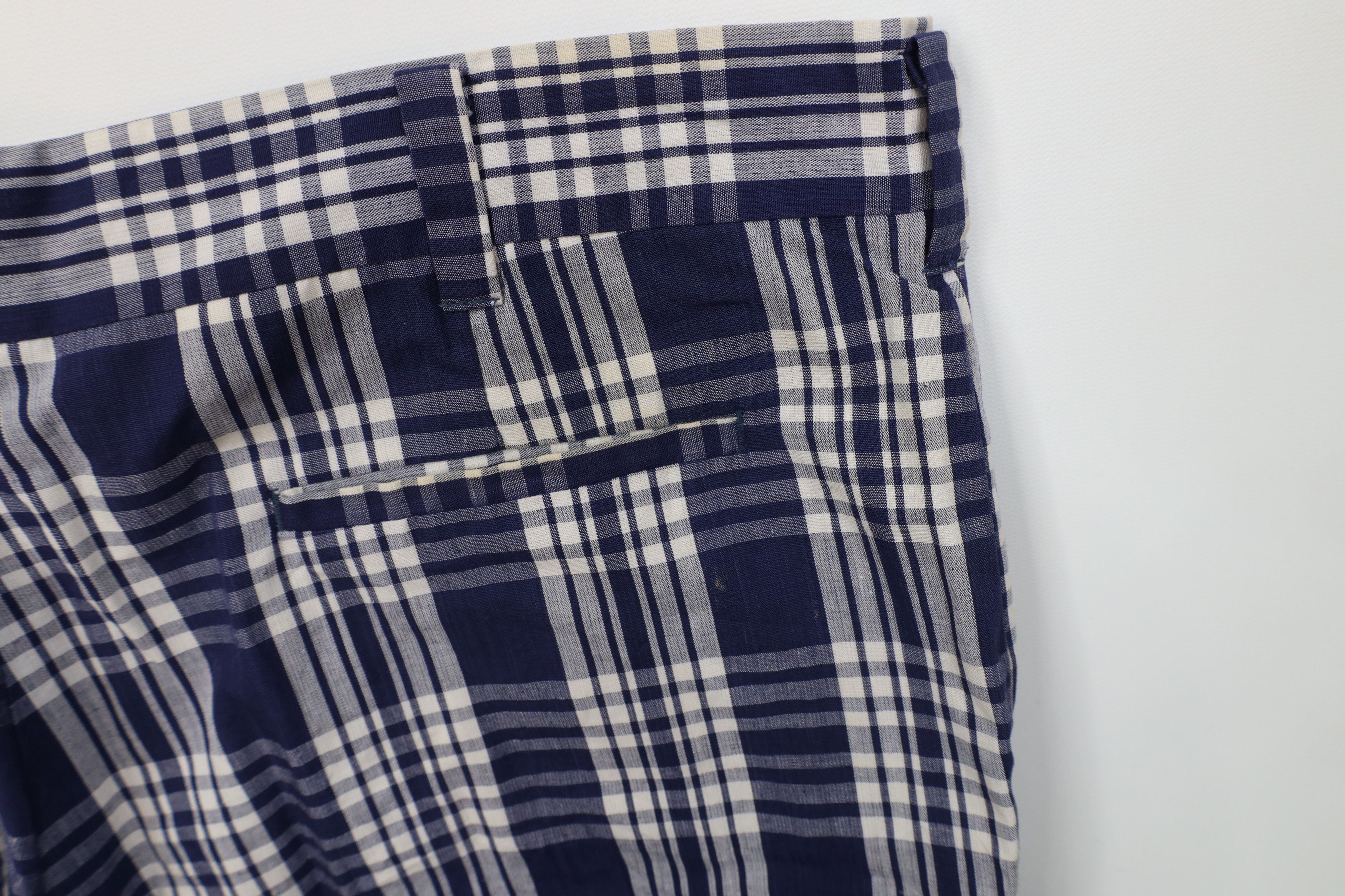 Vintage Vintage 50s 60s Streetwear Above Knee Chino Shorts Blue Size US 38 / EU 54 - 14 Thumbnail