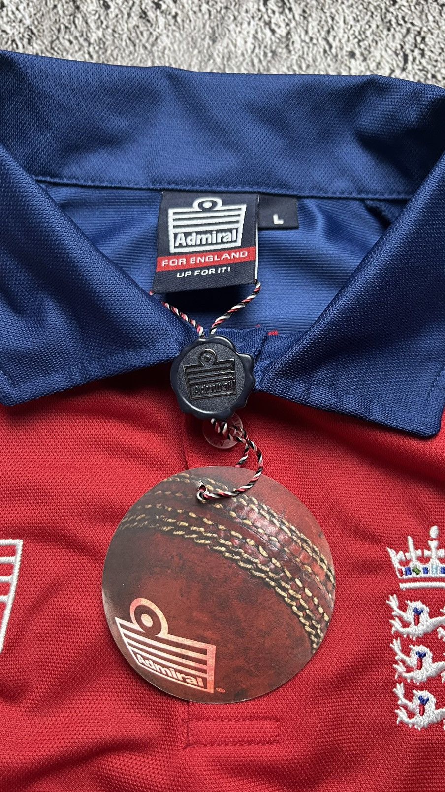 Other 2000’s Y2K NWT England national cricket team admiral jersey Size US L / EU 52-54 / 3 - 5 Thumbnail
