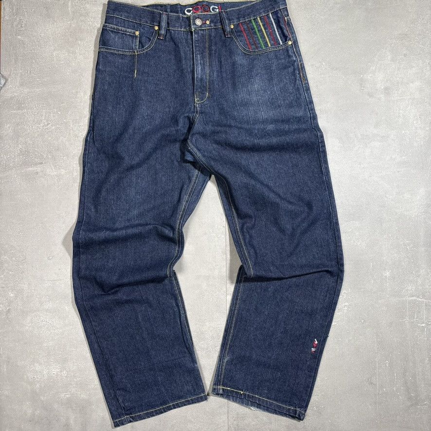 Coogi 90s COOGI heavyweight Baggz wide leg Jeans Biggie Size US 37 - 6 Thumbnail