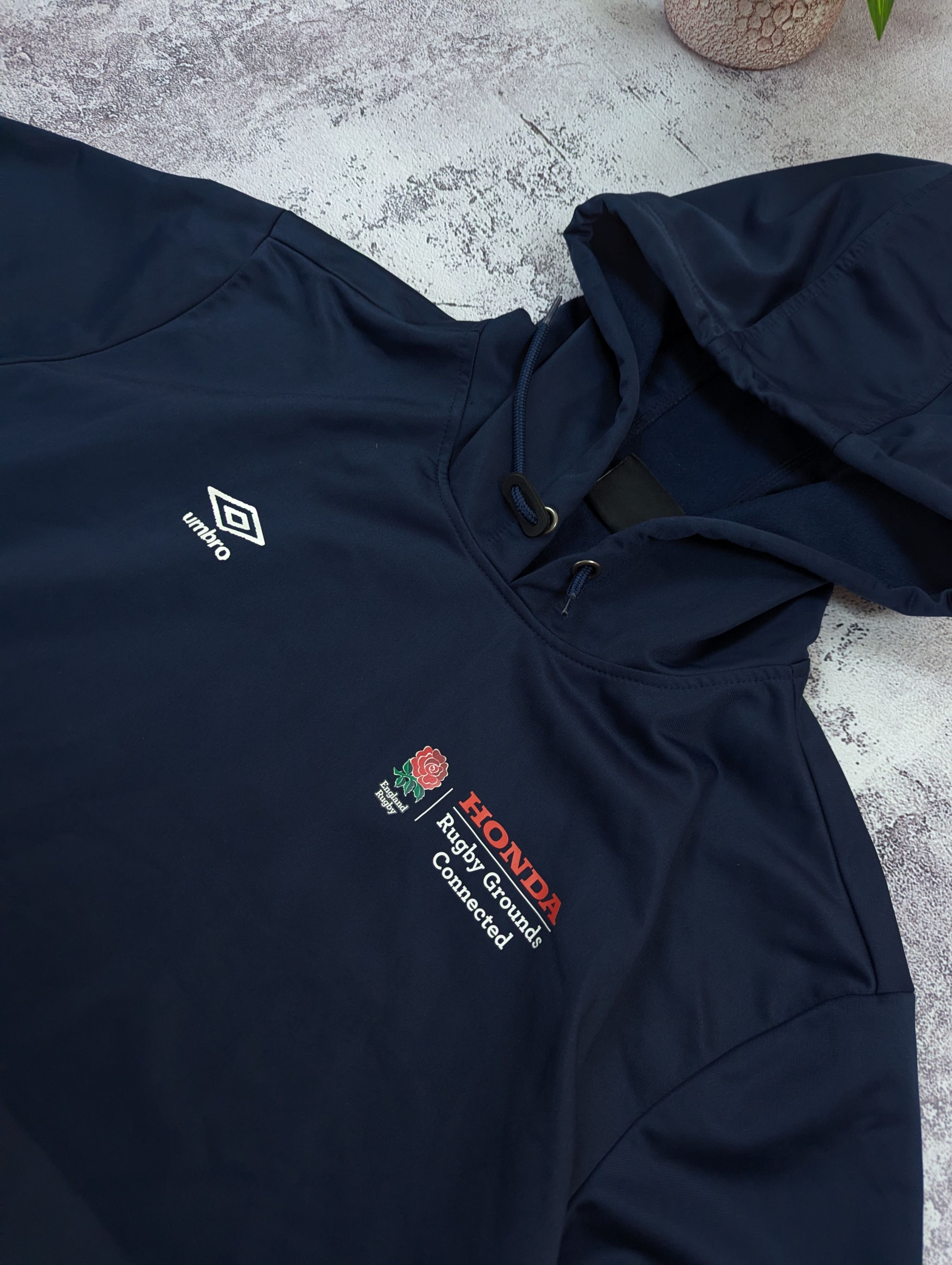 Umbro Umbro England Rugby Honda Hoodie XL Size US XL / EU 56 / 4 - 17 Thumbnail