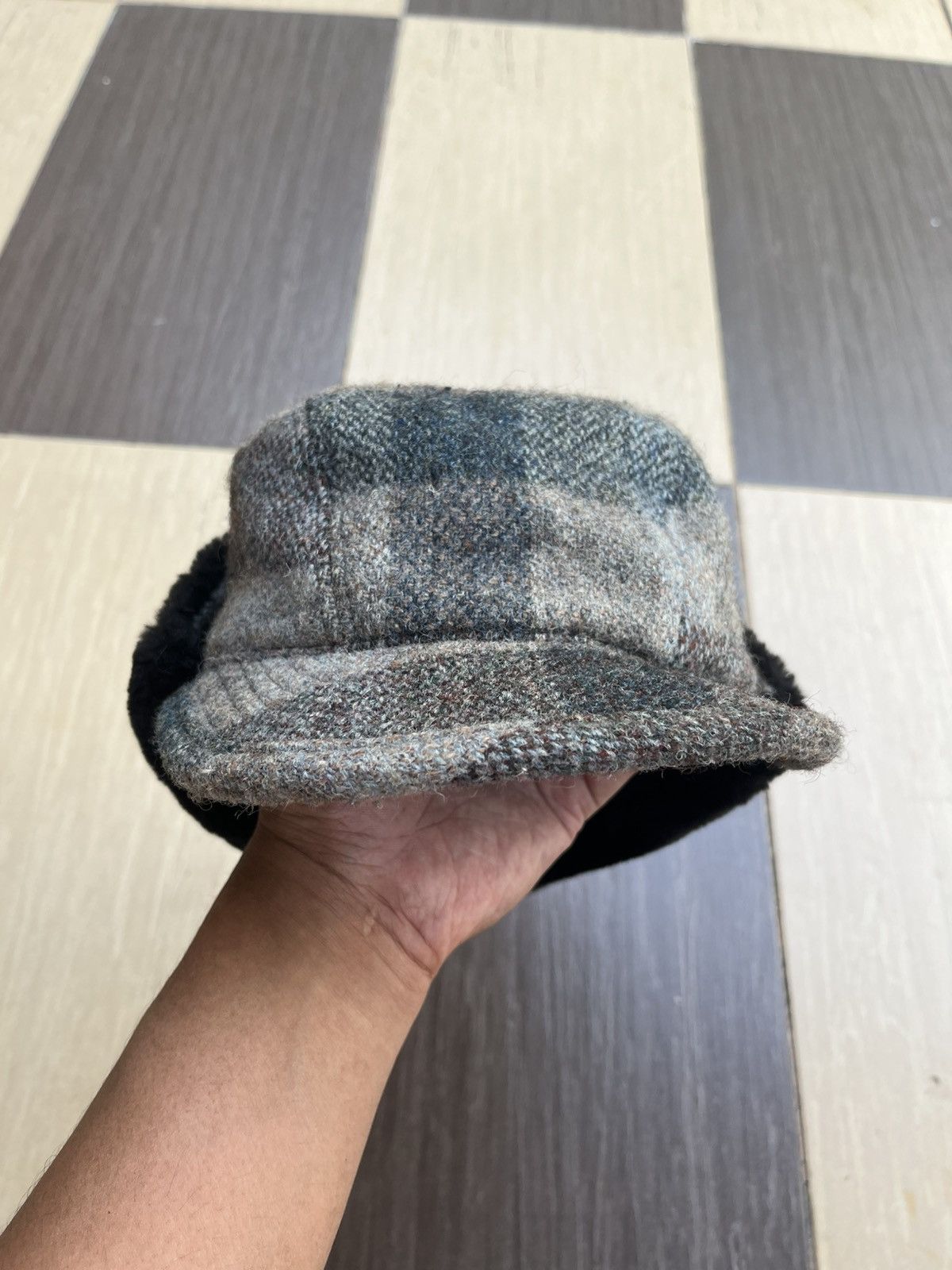 Harris Tweed Mistral x harris tweed wool hat Size ONE SIZE - 1 Thumbnail