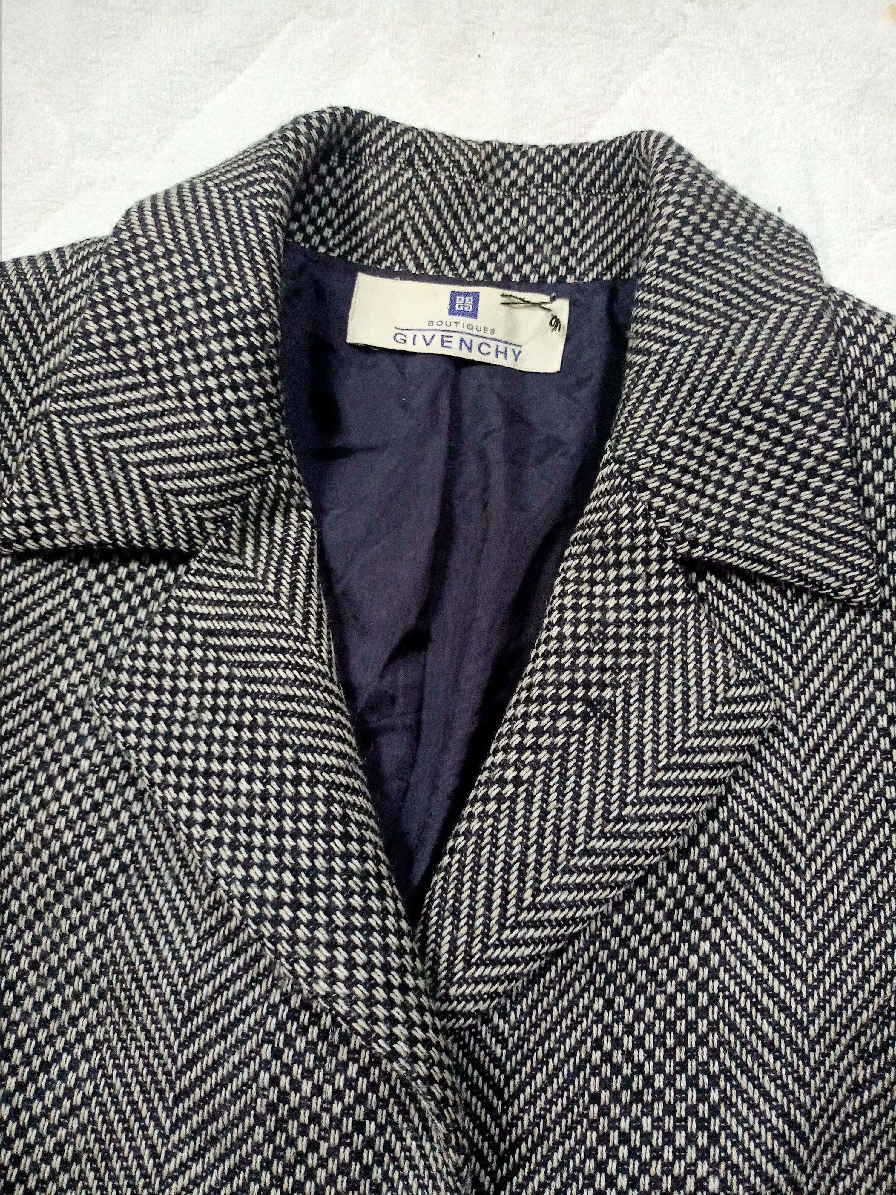 Givenchy × Japanese Brand GIVENCHY WOOL LONG JACKET Size S / US 4 / IT 40 - 4 Thumbnail